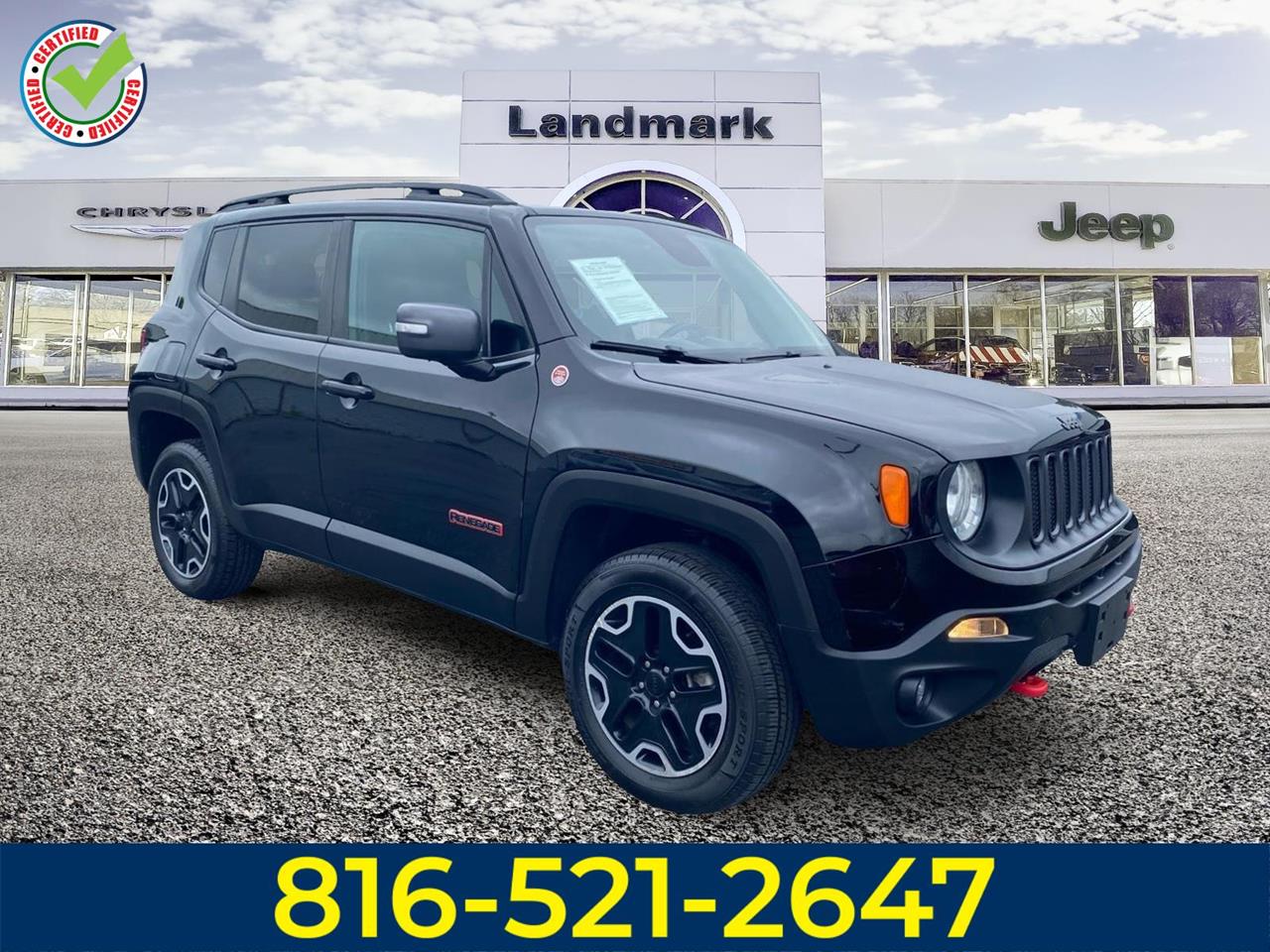 Used 2016 Jeep Renegade Trailhawk Crossover