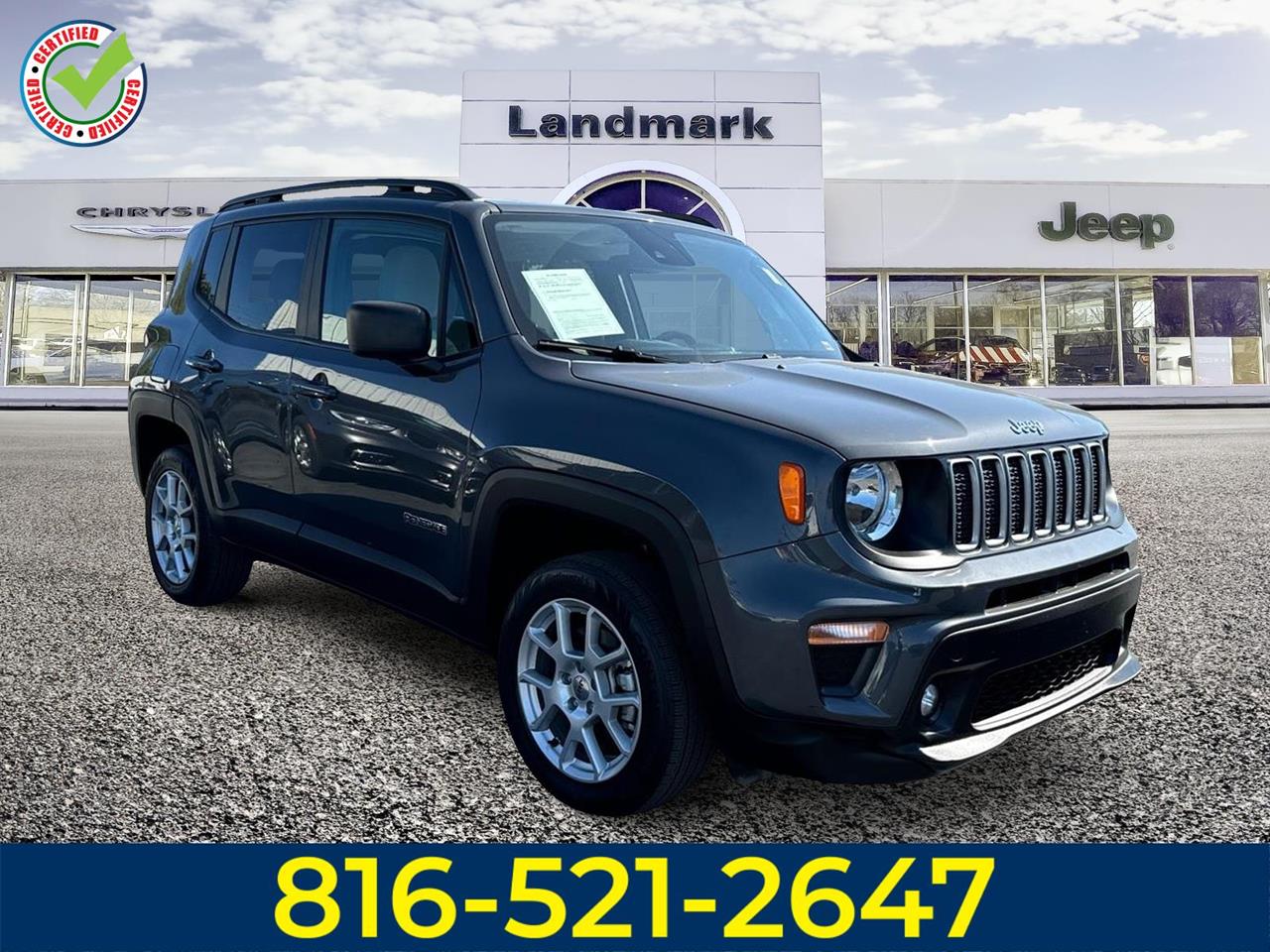 Used 2022 Jeep Renegade Latitude Crossover