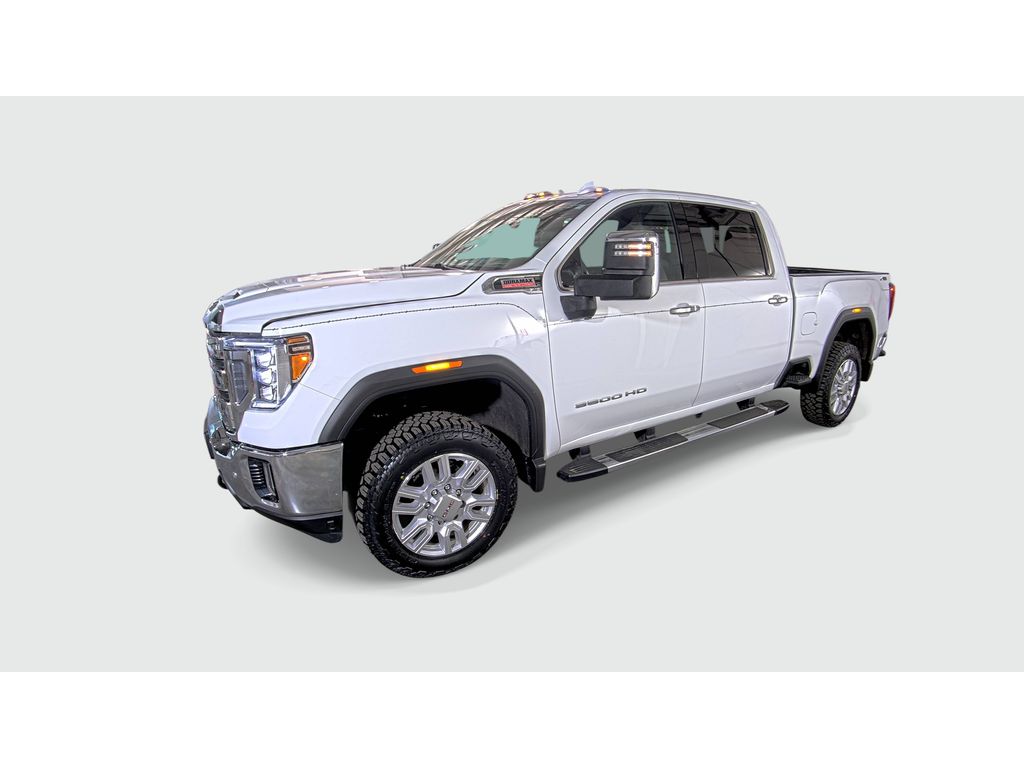 Used 2021 GMC Sierra 3500HD SLT with VIN 1GT49UEY2MF174233 for sale in Billings, MT