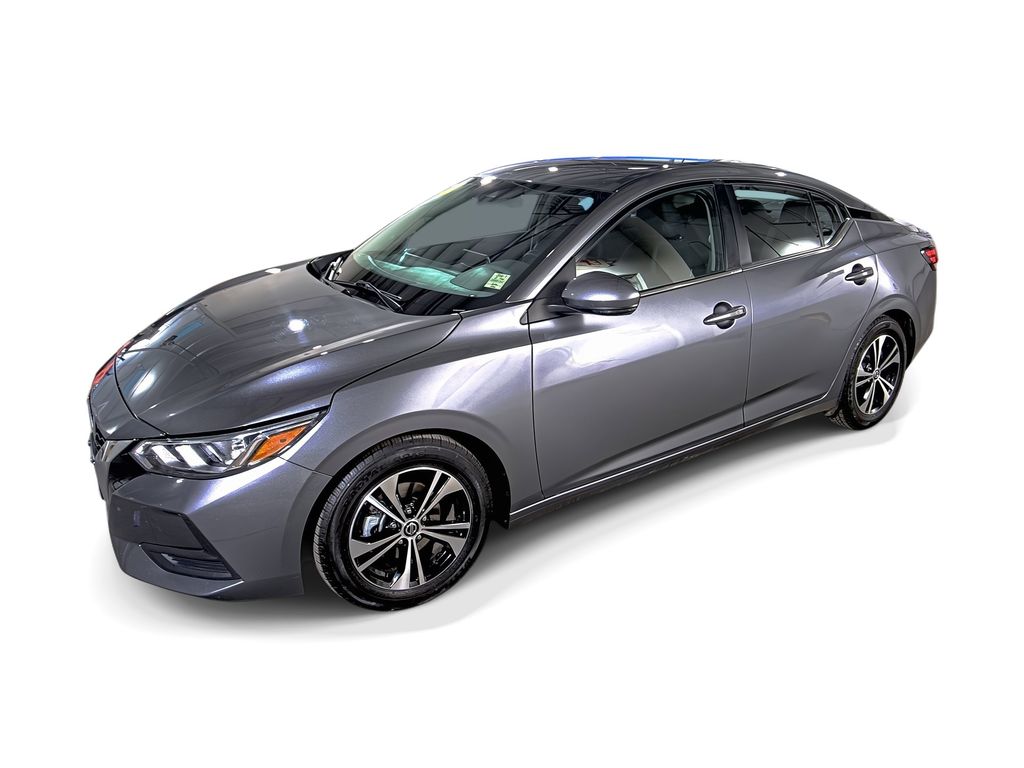 Used 2021 Nissan Sentra SV with VIN 3N1AB8CV5MY283577 for sale in Billings, MT