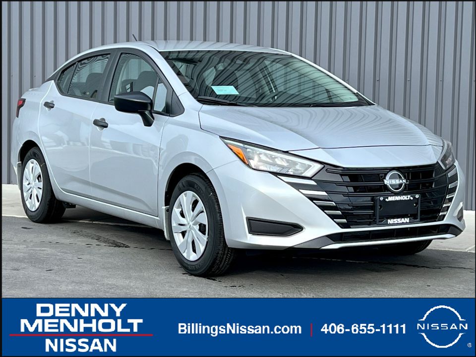 New 2025 Nissan Versa S Car