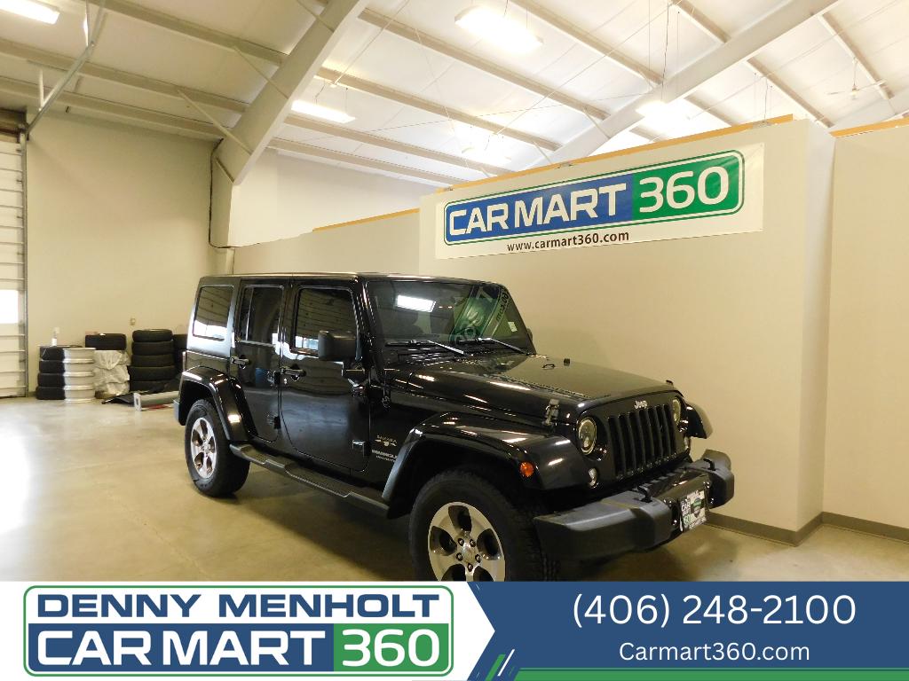 Used 2017 Jeep Wrangler SAHARA CERTIFIED 4X4 SUVs