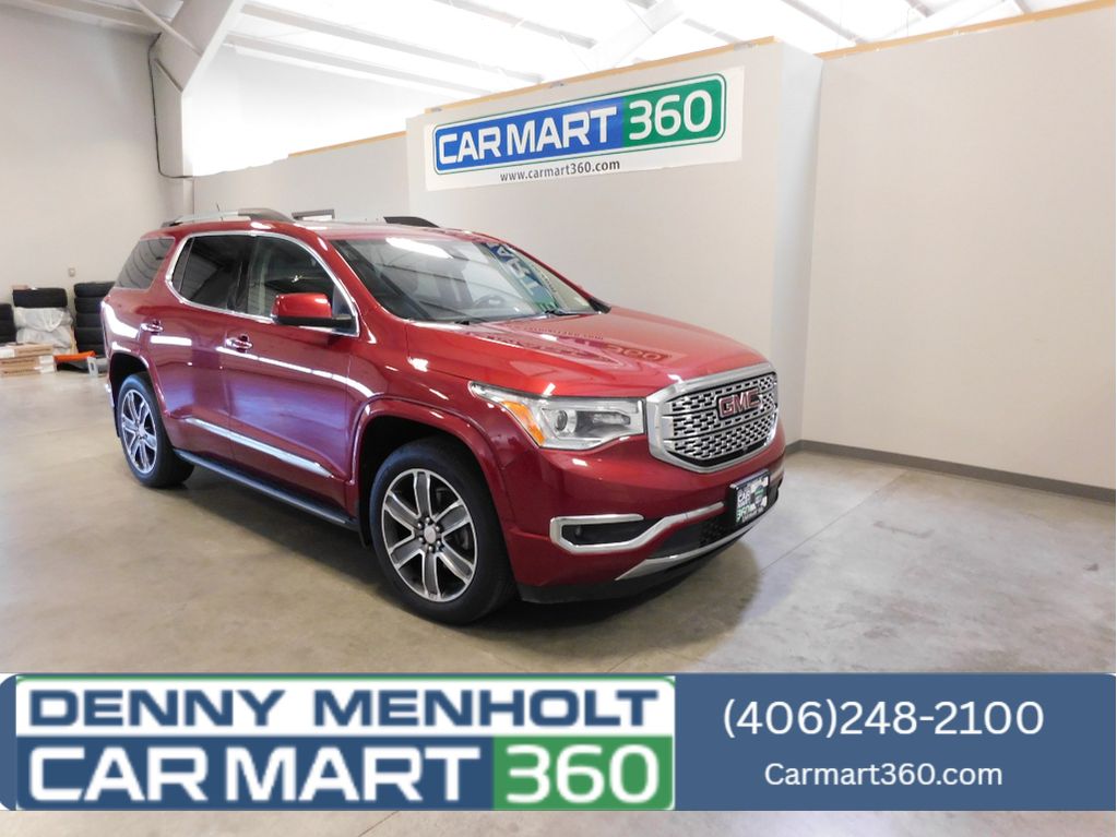 Used 2019 GMC Acadia Denali CERTIFIED 4X4 SUVs