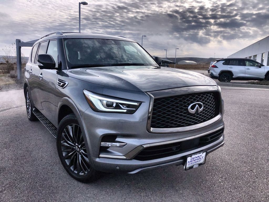 Used 2021 INFINITI QX80 PREMIUM SELECT SUVs