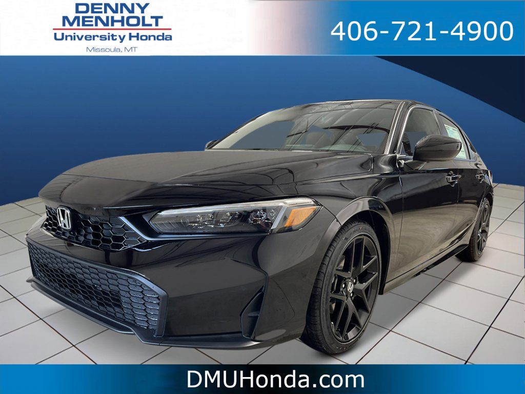 New 2025 Honda Civic Sport Car
