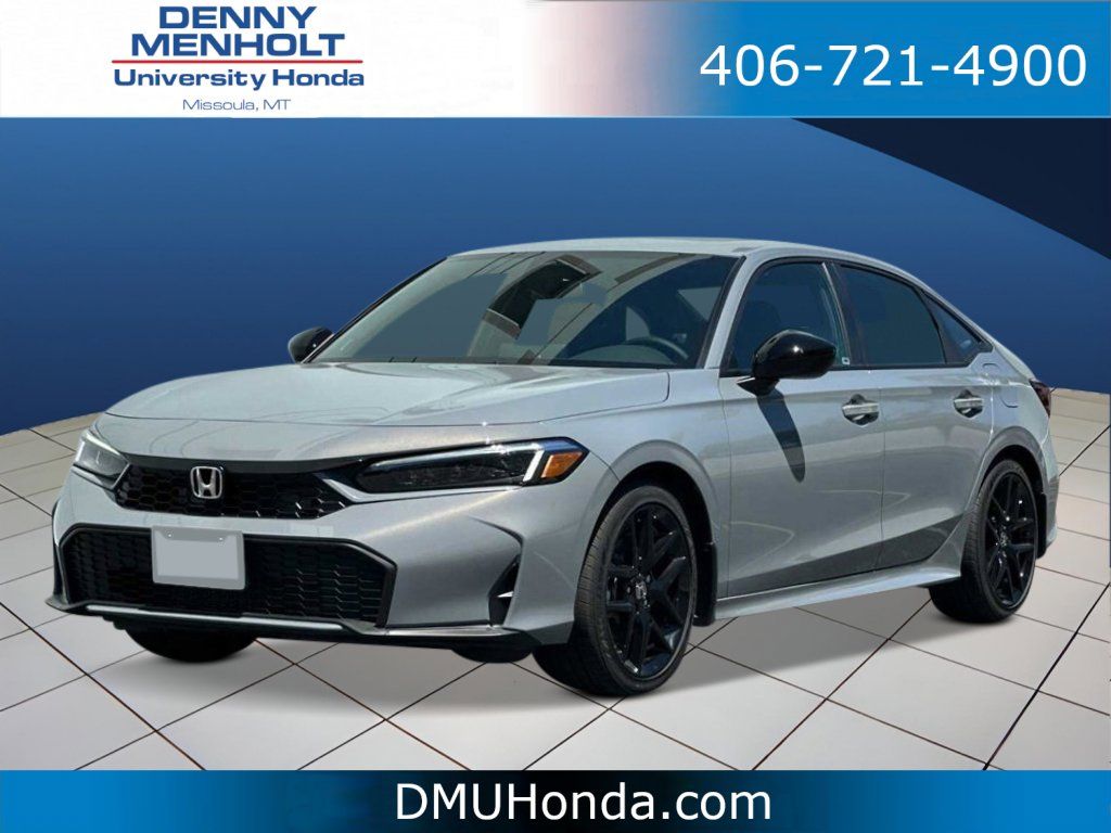 New 2025 Honda Civic Hybrid Sport Cars