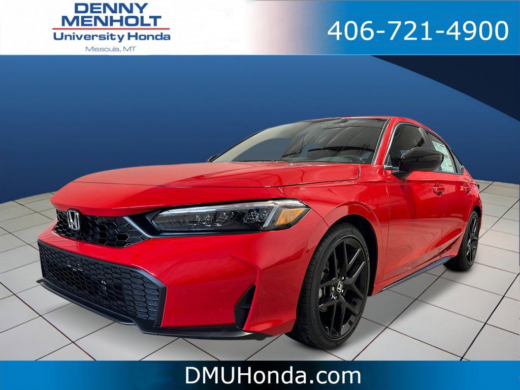 New 2026 Honda Civic Sport Cars