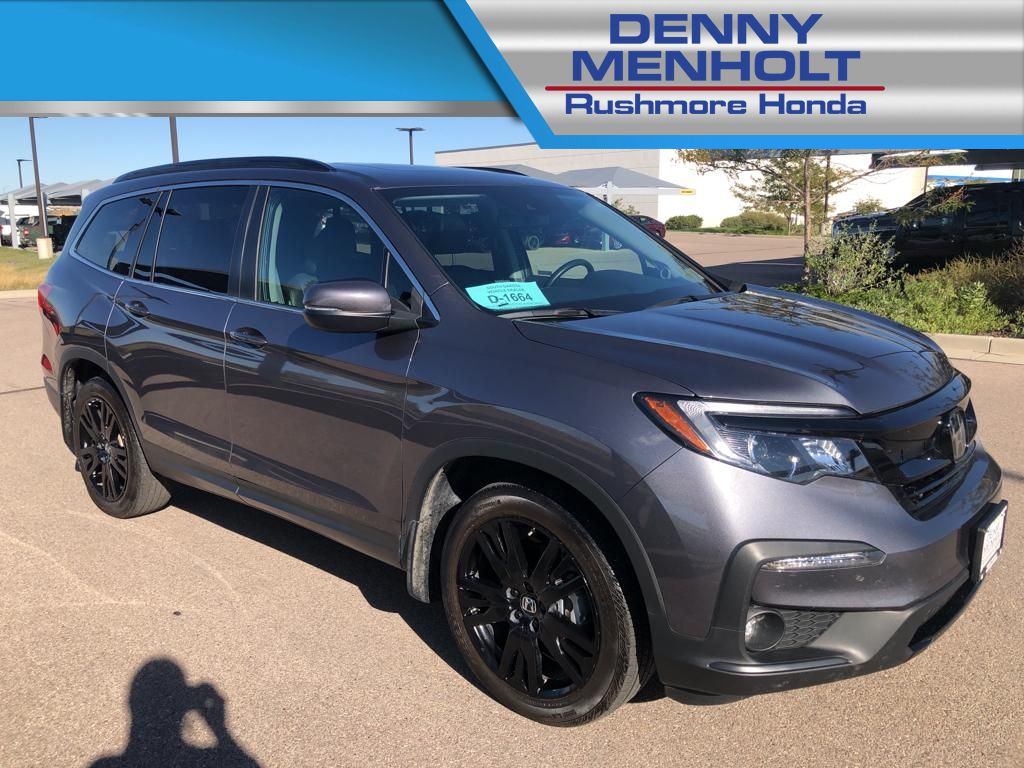 Used 2022 Honda Pilot SE with VIN 5FNYF6H20NB072027 for sale in Billings, MT