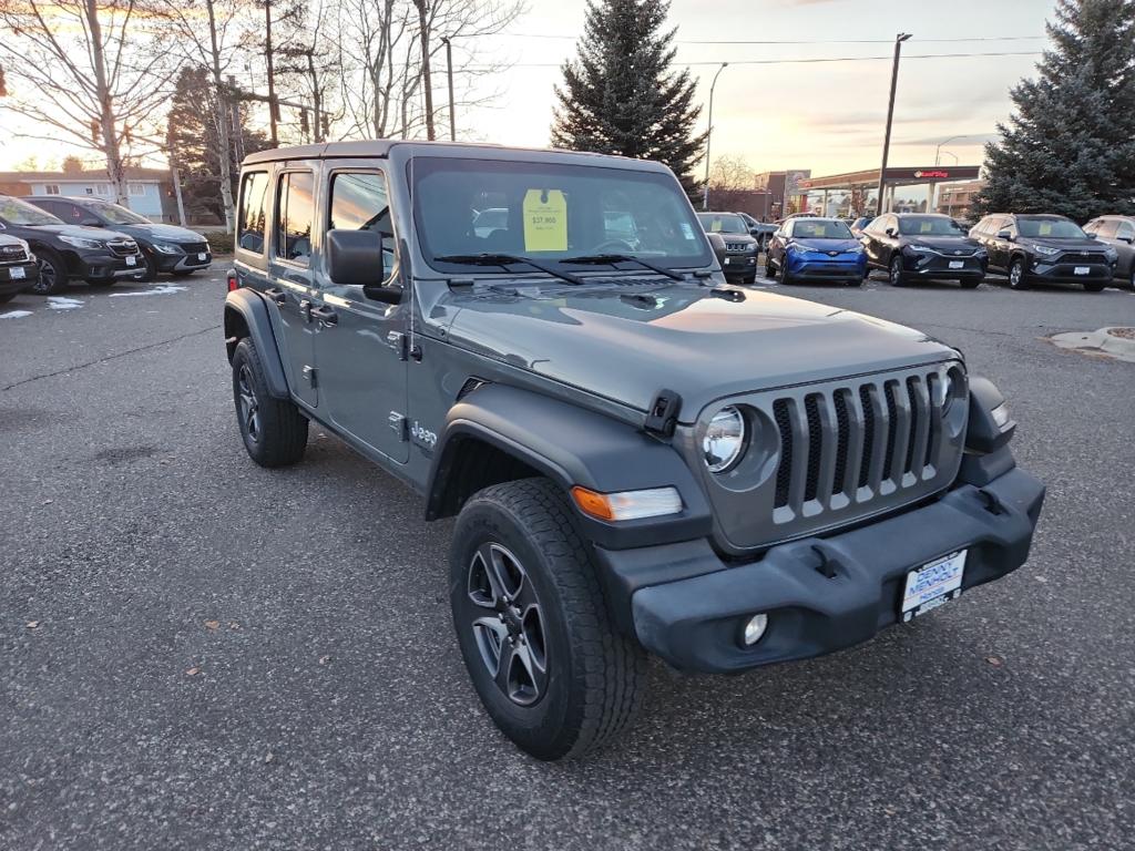 Used 2019 Jeep Wrangler Unlimited Sport SUV