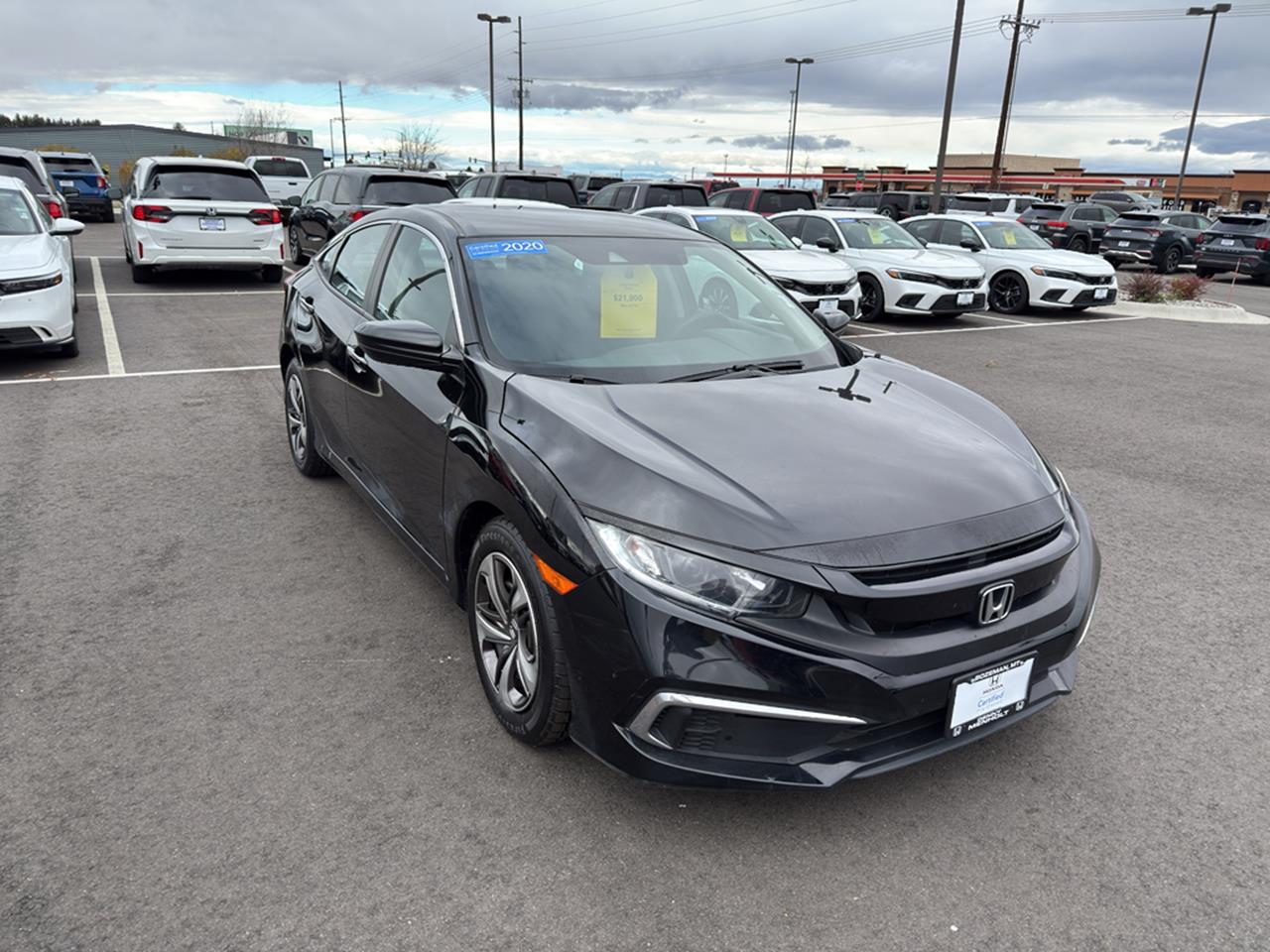 Used 2020 Honda Civic LX Cars