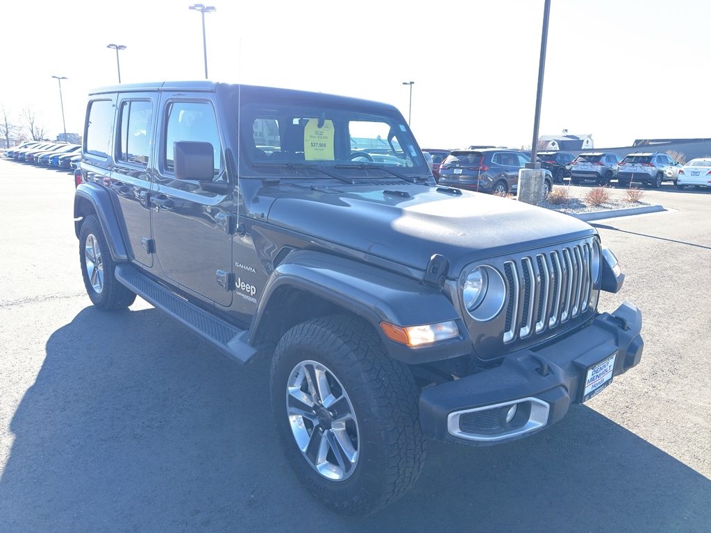 Used 2021 Jeep Wrangler Unlimited Sahara SUVs