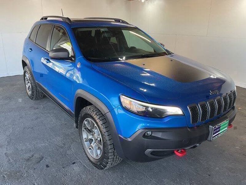 Used 2021 Jeep Cherokee Trailhawk SUVs