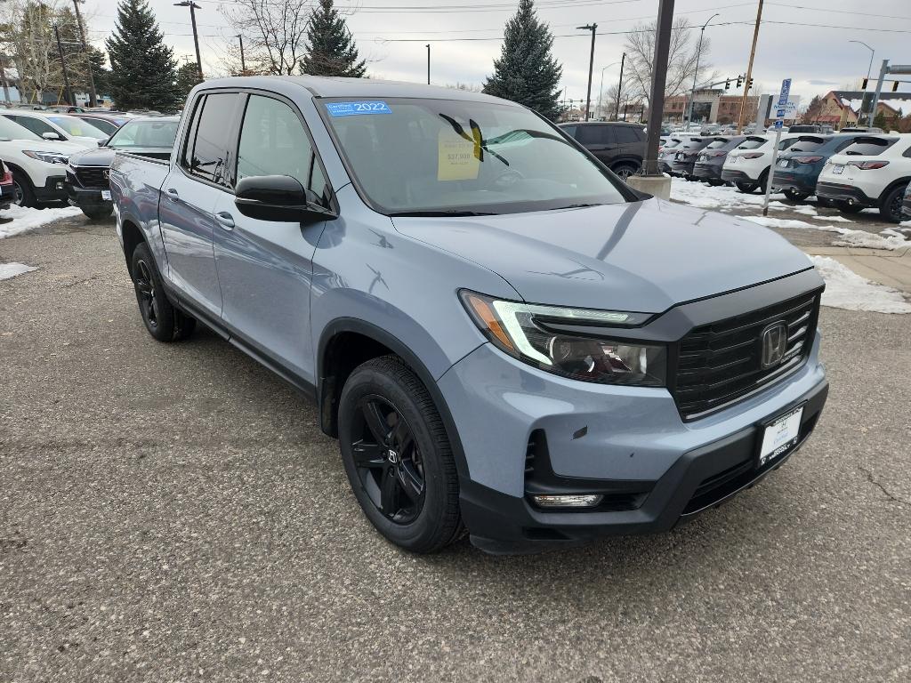 Used 2022 Honda Ridgeline Black Edition Truck