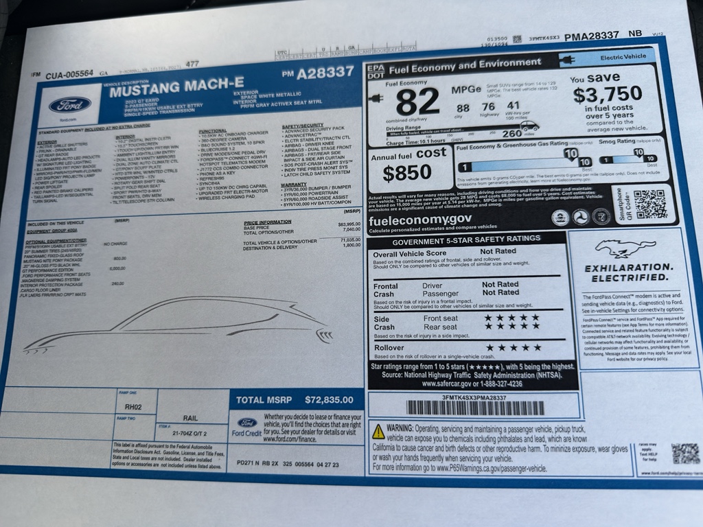 2023 Ford Mustang Mach-E