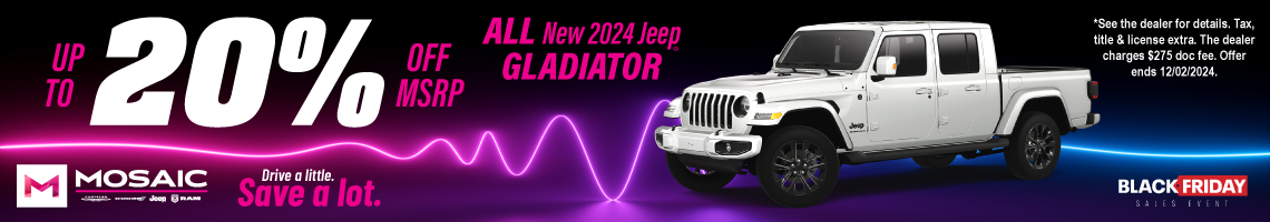 24NOV_MCDJR_NEW 2024 JEEP GLADIATOR