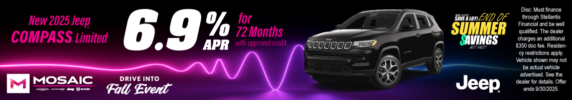 New 2025 Jeep Compass Limited
