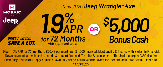 25OCT_MCDJR_NEW 2025 JEEP WRANGLER 4XE