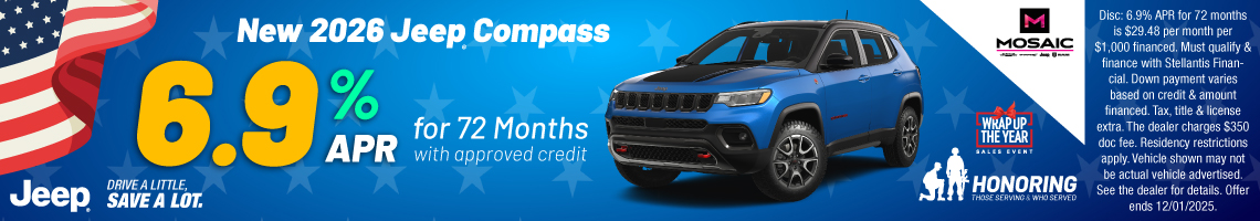 New 2026 Jeep Compass Trailhawk