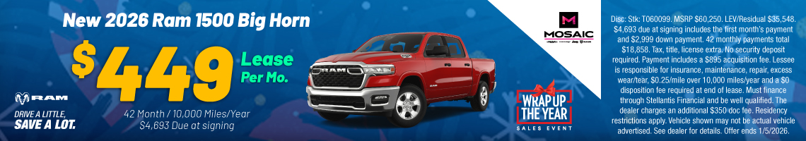 25DEC_MCDJR_LEASE_NEW 2026 RAM 1500 BIG HORN