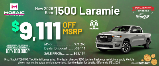 26MAR_MCDJR_MSRP_NEW 2026 RAM 1500 LARAMIE