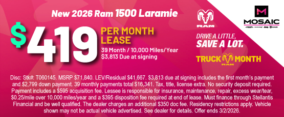26FEB_MCDJR_LEASE_NEW 2026 RAM 1500 LARAMIE