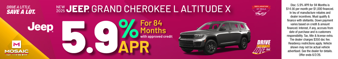 26MAY_MCDJR_APR_NEW 2025 JEEP GRAND CHEROKEE L ALTITUDE X