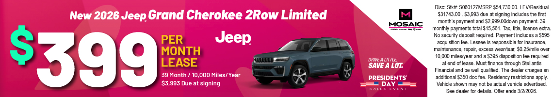26FEB_MCDJR_LEASE_NEW 2026 JEEP GRAND CHEROKEE LIMITED