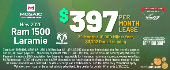 26MAR_MCDJR_LEASE_NEW 2026 RAM 1500 LARAMIE