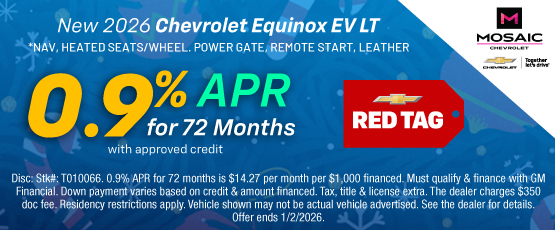 25DEC_MCHEV_NEW 2026 CHEVROLET EQUINOX EV LT