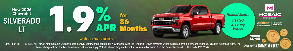 26MAR_MCHEV_APR_NEW 2026 CHEVROLET SILVERADO LT