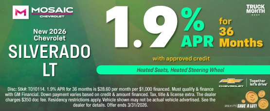 26MAR_MCHEV_APR_NEW 2026 CHEVROLET SILVERADO LT