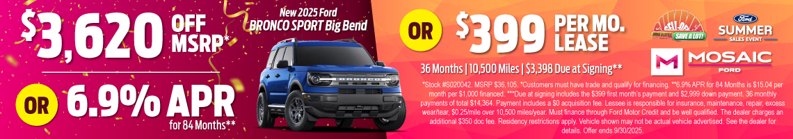 25JUL_MFORD_NEW 2025 FORD BRONCO SPORT BIG BEND