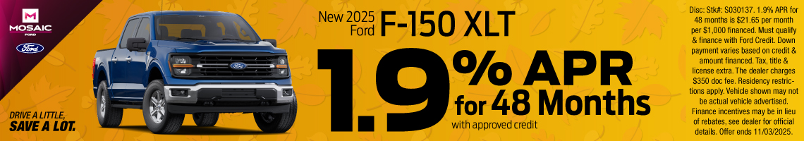New 2025 Ford F-150 XLT