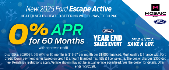 25DEC_MFORD_NEW 2025 FORD ESCAPE ACTIVE