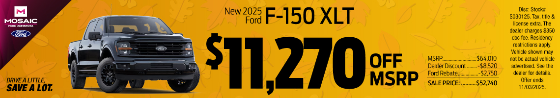25OCT_MFZ_MSPR_NEW 2025 FORD F-150 XLT (W97/W98)