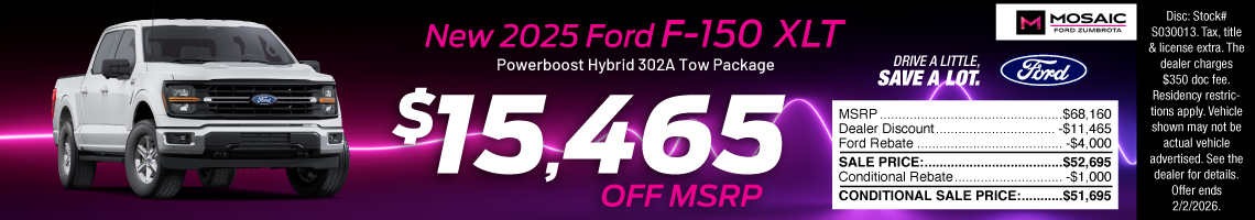 26JAN_MFZ_NEW 2025 FORD F-150 XLT HYBRID