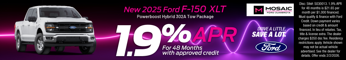 26JAN_MFZ_APR_NEW 2025 FORD F-150 XLT HYBRID