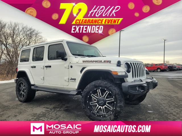 Used 2021 Jeep Wrangler Unlimited Sahara Altitude SUV