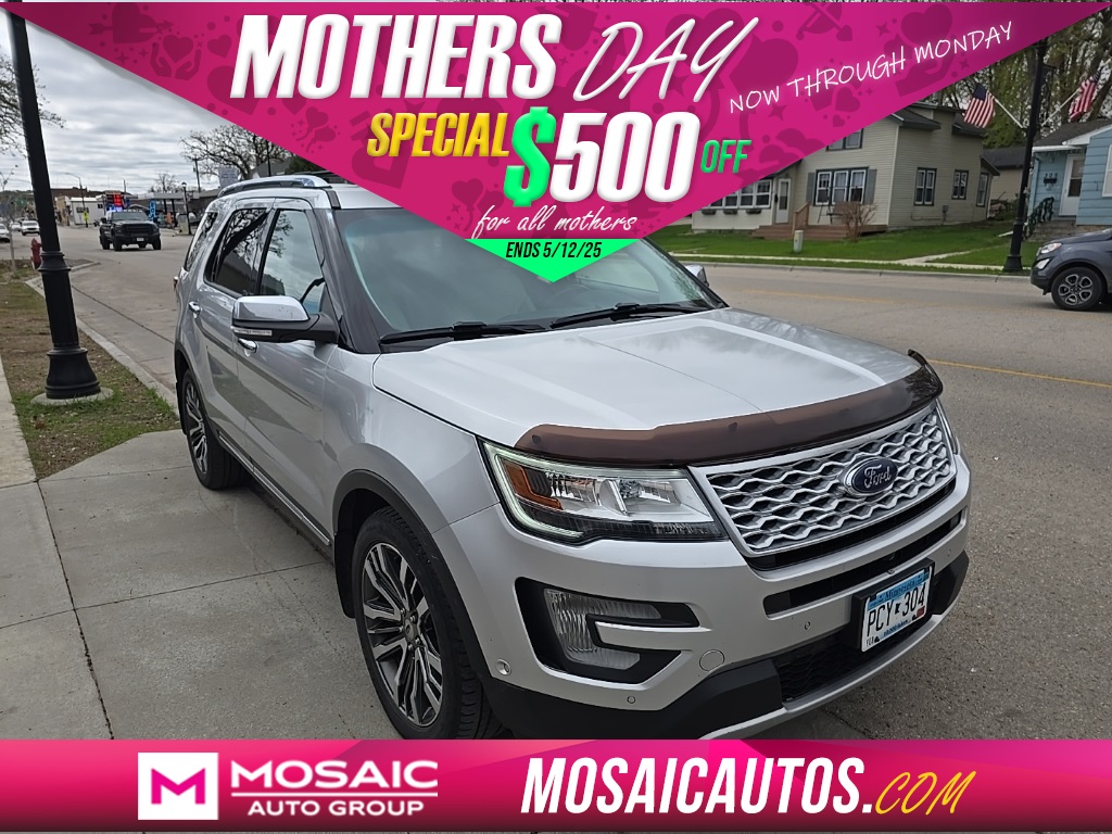 Used 2016 Ford Explorer Platinum SUVs