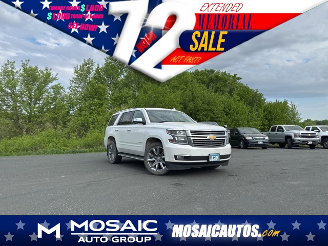 Used 2016 Chevrolet Tahoe LTZ with VIN 1GNSKCKC7GR364201 for sale in Zumbrota, Minnesota