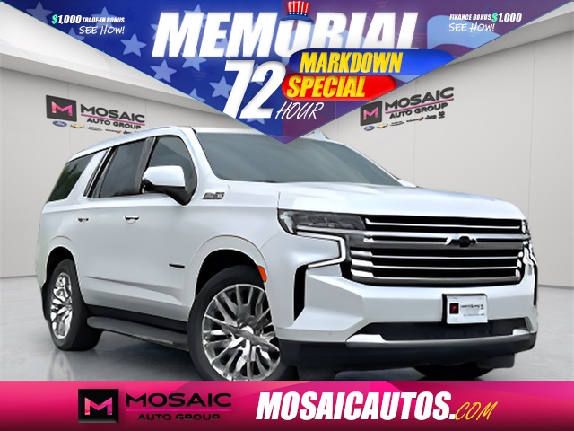 Used 2023 Chevrolet Tahoe High Country with VIN 1GNSKTKL8PR359606 for sale in Zumbrota, Minnesota
