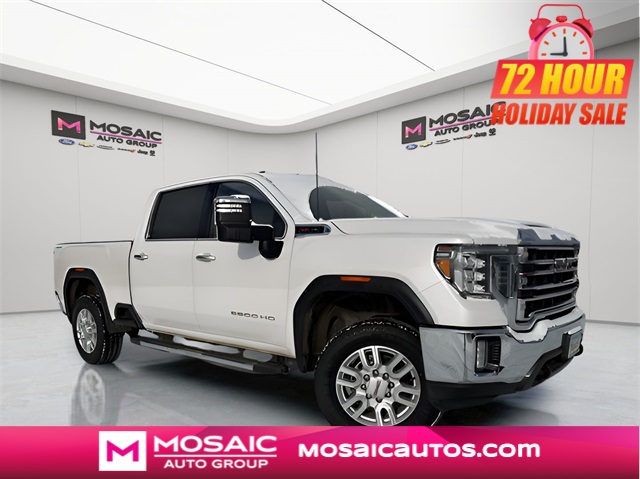 Used 2022 GMC Sierra 3500HD SLT with VIN 1GT49UE76NF210787 for sale in Zumbrota, Minnesota