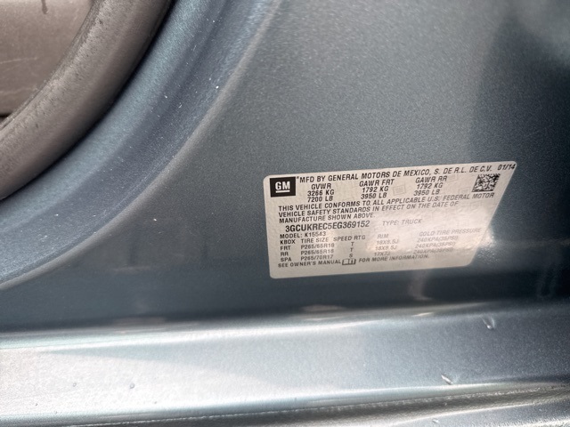 2014 Chevrolet Silverado 1500