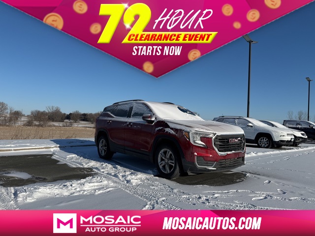 Used 2022 GMC Terrain SLE with VIN 3GKALTEV6NL122491 for sale in Zumbrota, Minnesota