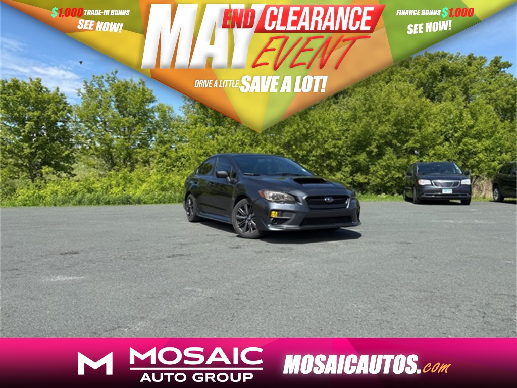 Used 2017 Subaru WRX Base Cars
