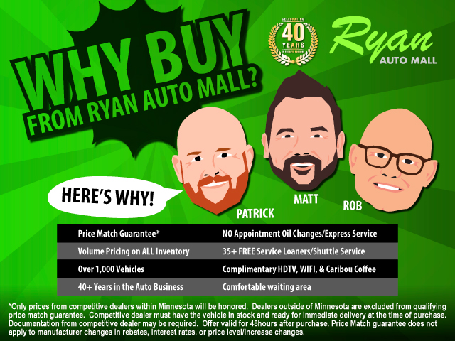 Why Buy From Us? | Ryan Auto Mall