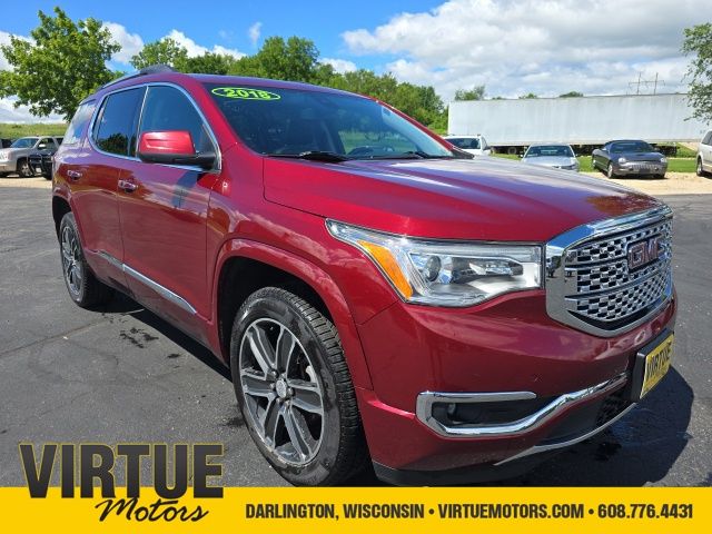 Used 2018 GMC Acadia Denali SUVs