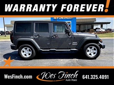 Used 2017 Jeep Wrangler Unlimited Sport SUV