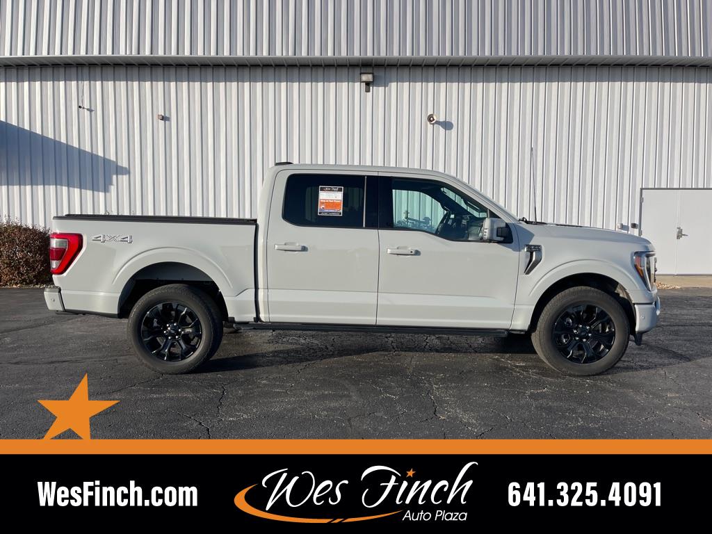 Used 2023 Ford F-150 Platinum with VIN 1FTFW1E89PFA52957 for sale in Grinnell, IA