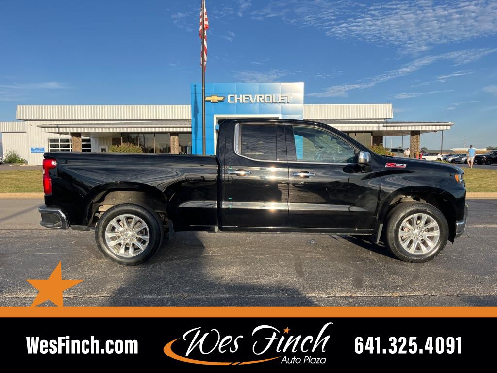 Used 2019 Chevrolet Silverado 1500 LTZ with VIN 1GCRYGED3KZ223541 for sale in Grinnell, IA